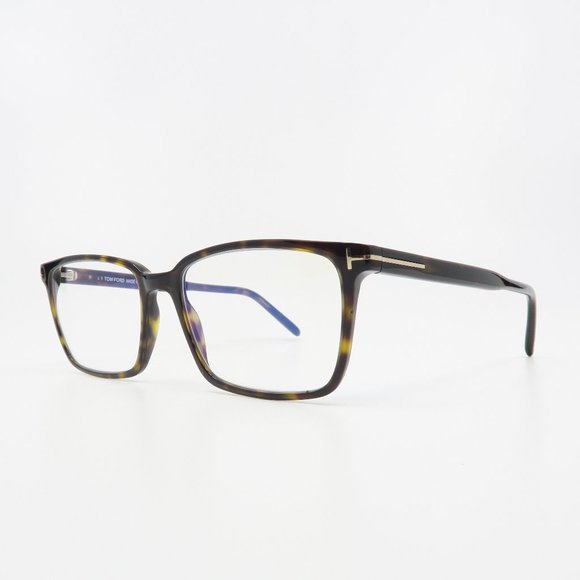 Tom Ford TF 5802-B 052 New Tortoise Blue Light Block Eyeglasses 55mm with box - Picture 5 of 7